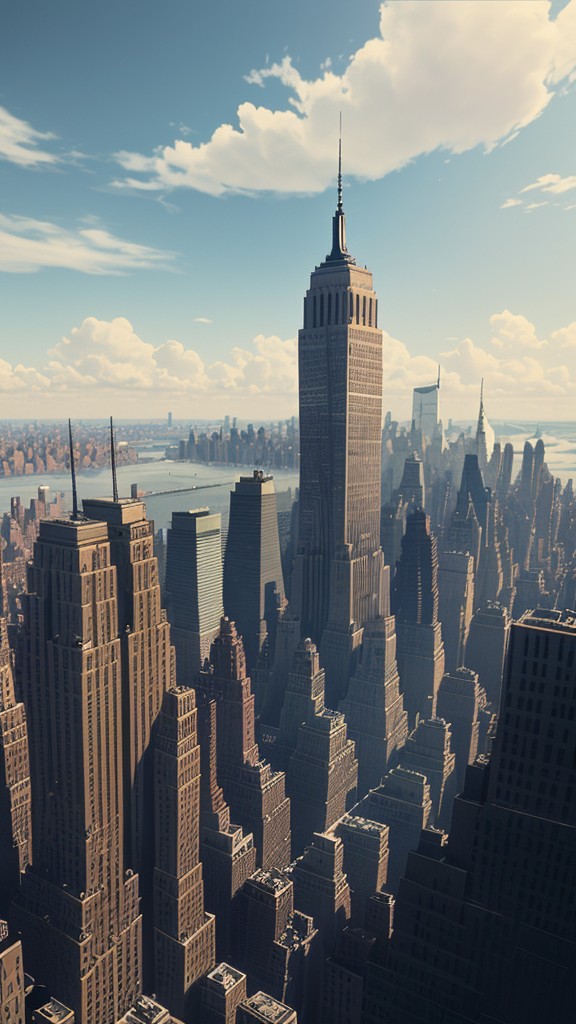 Octane Rendering, 8K 해상도, Ray Tracing, 혼합기 3D 스타일 1930 년대