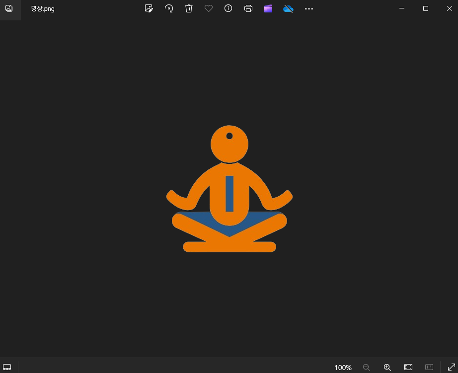명상 벡터, 로고