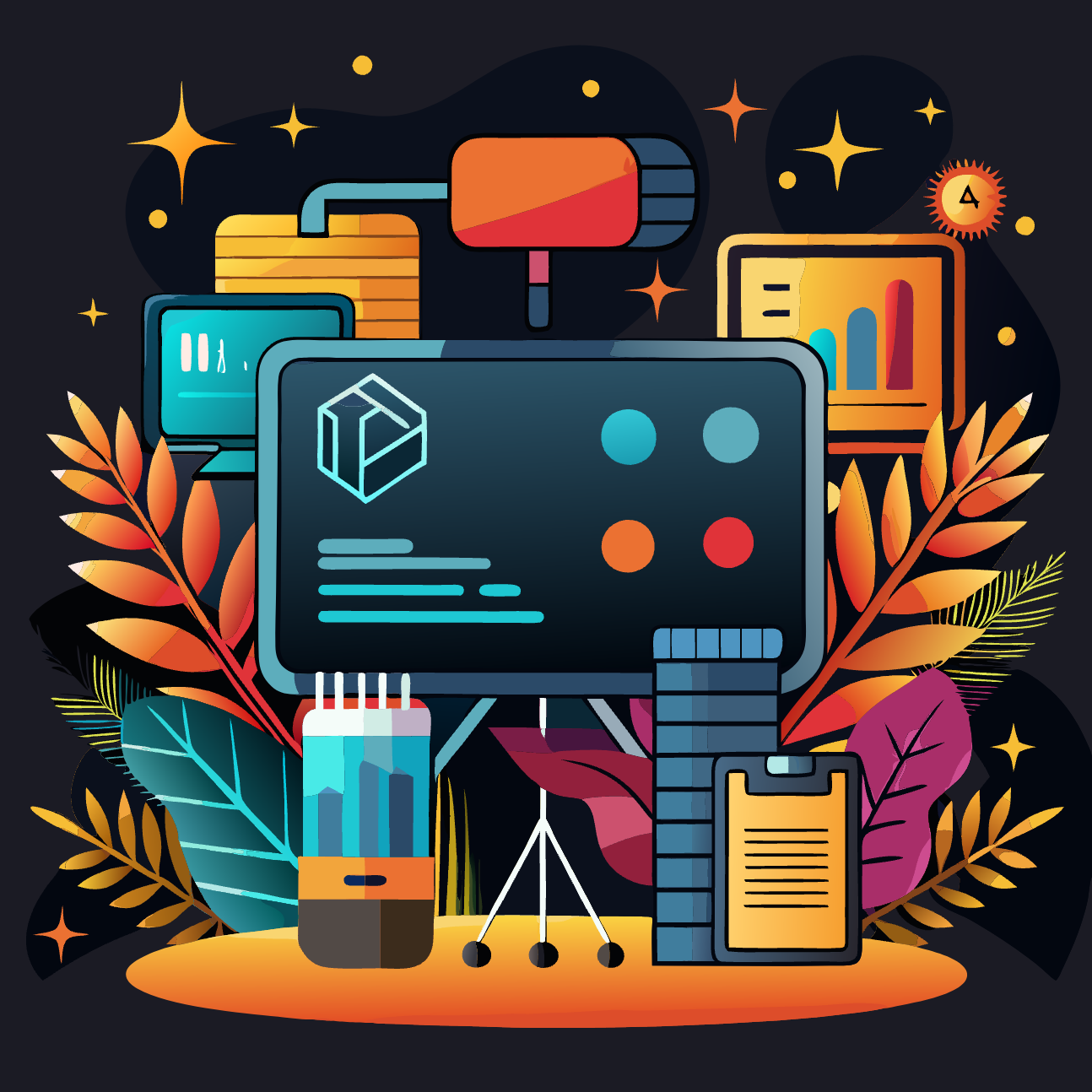 파워포인트 템플릿-black-style (21)