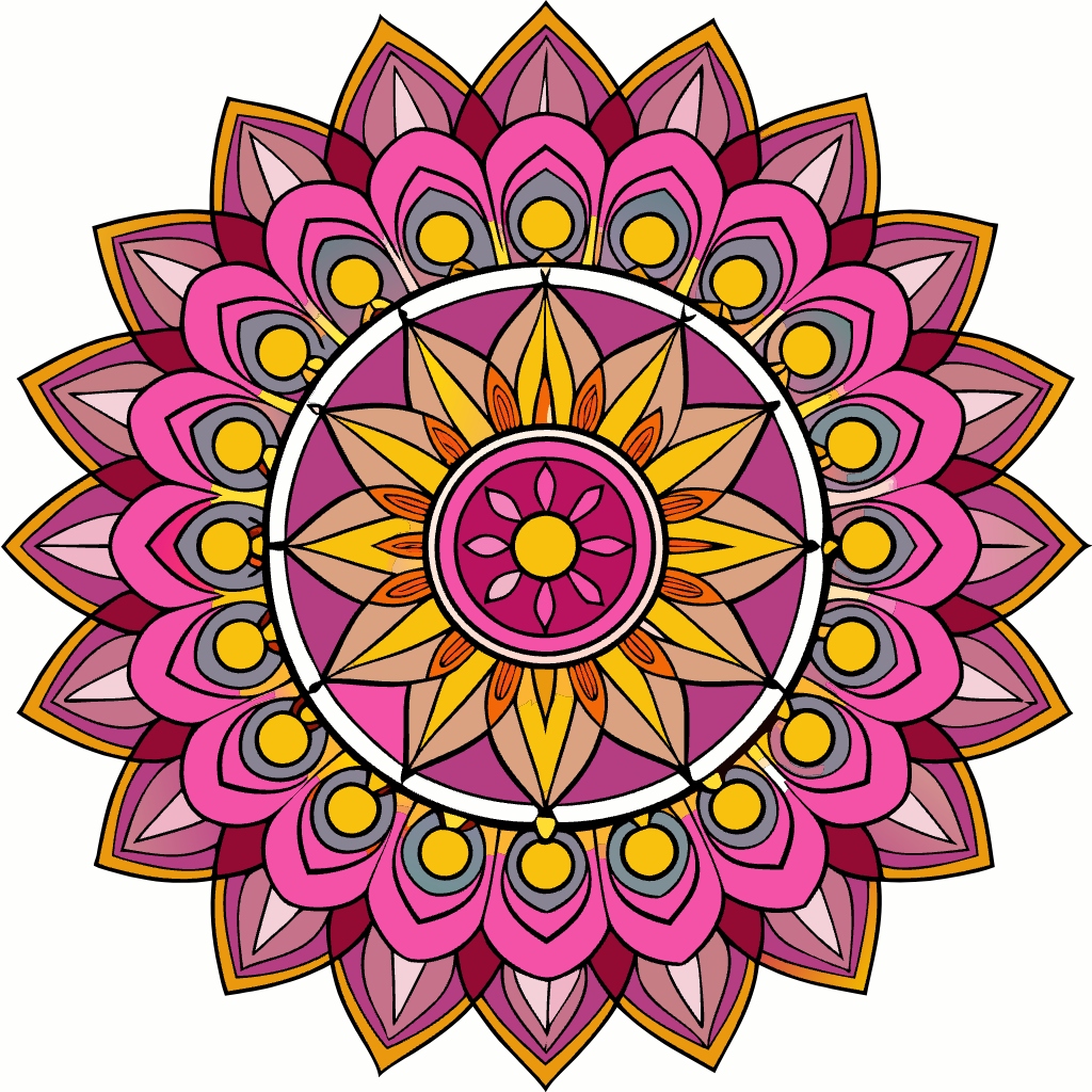 럭셔리 luxury만달라 mandala- (25  .svg vector 벡터 이미지