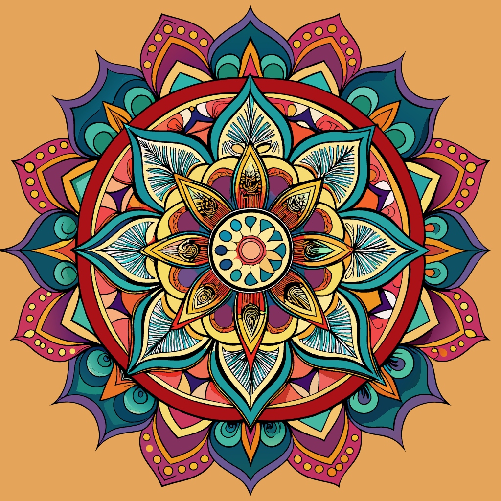 만달라 mandala (3  .svg vector 벡터 이미지