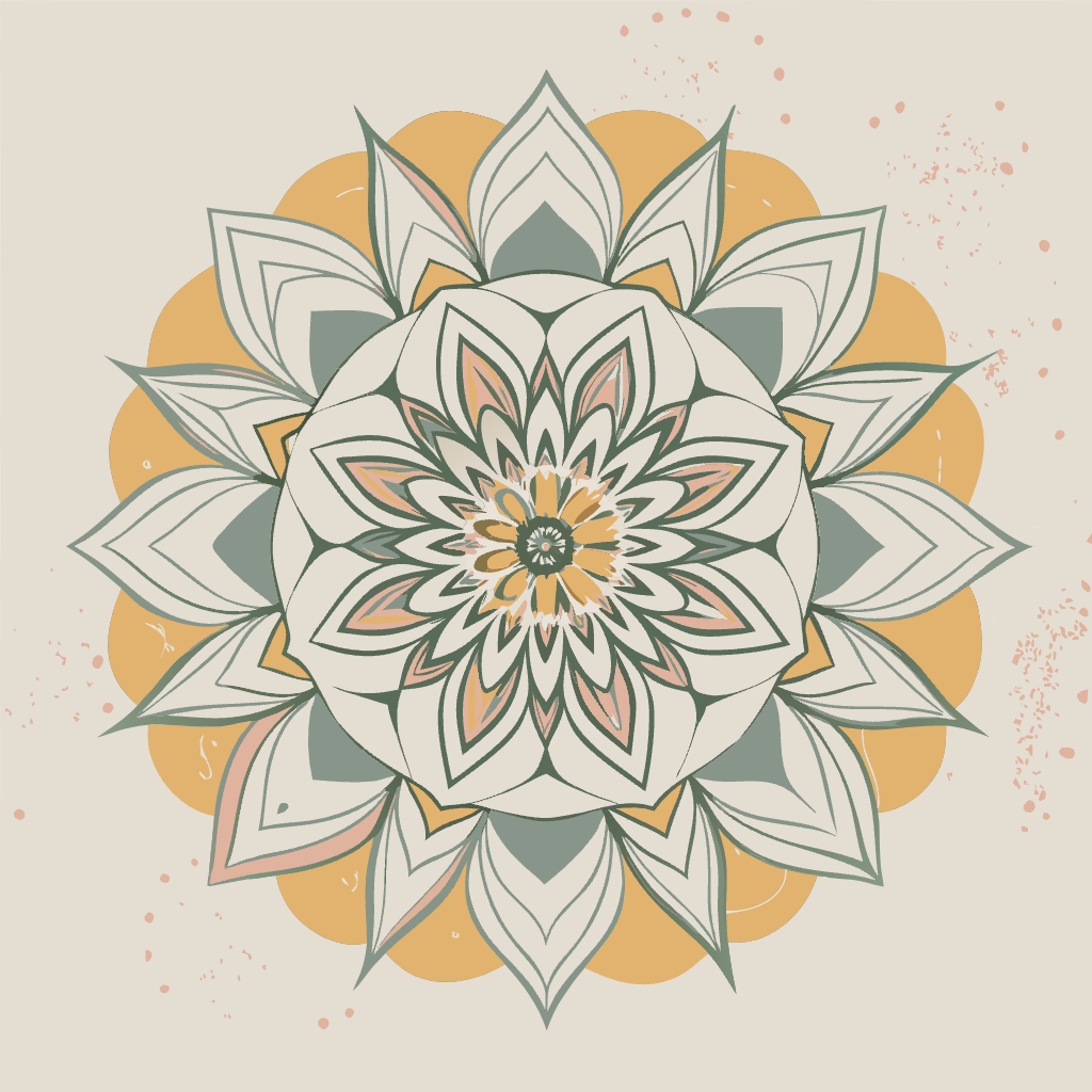 만달라 mandala (5  .svg vector 벡터 이미지