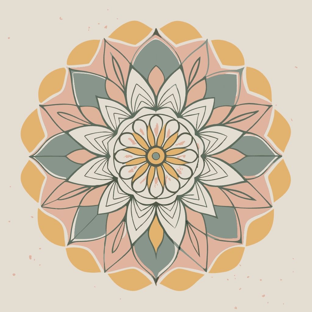 만달라 mandala (6  .svg vector 벡터 이미지