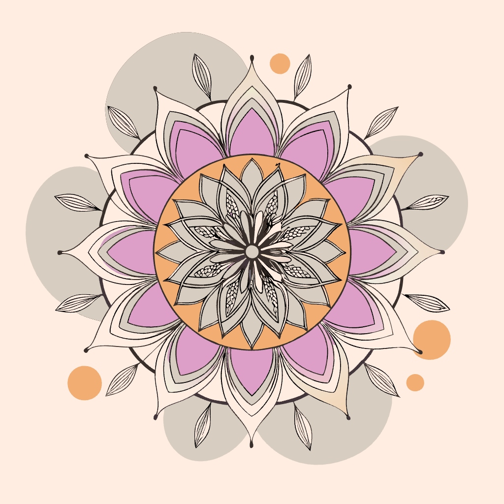 만달라 mandala (7  .svg vector 벡터 이미지