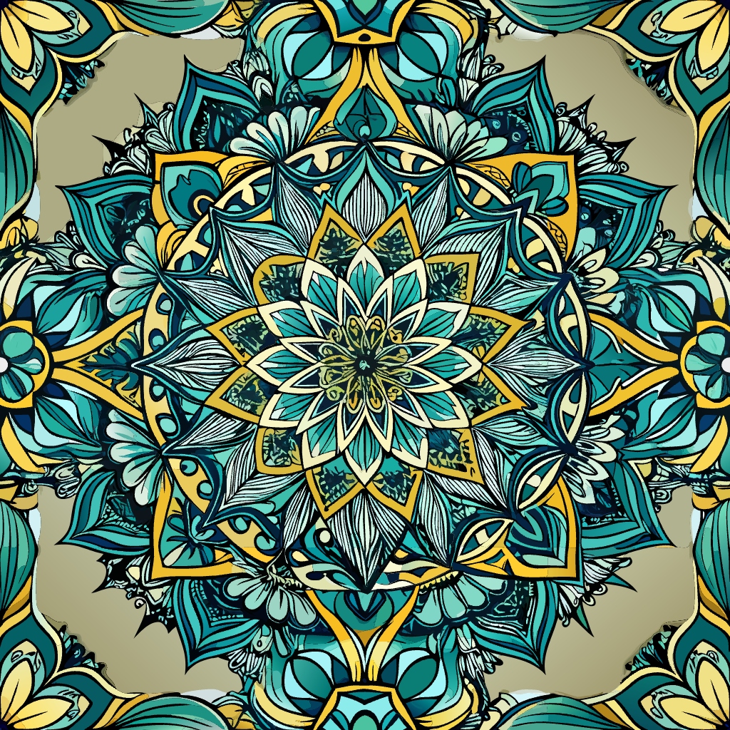 만달라 mandala (8  .svg vector 벡터 이미지