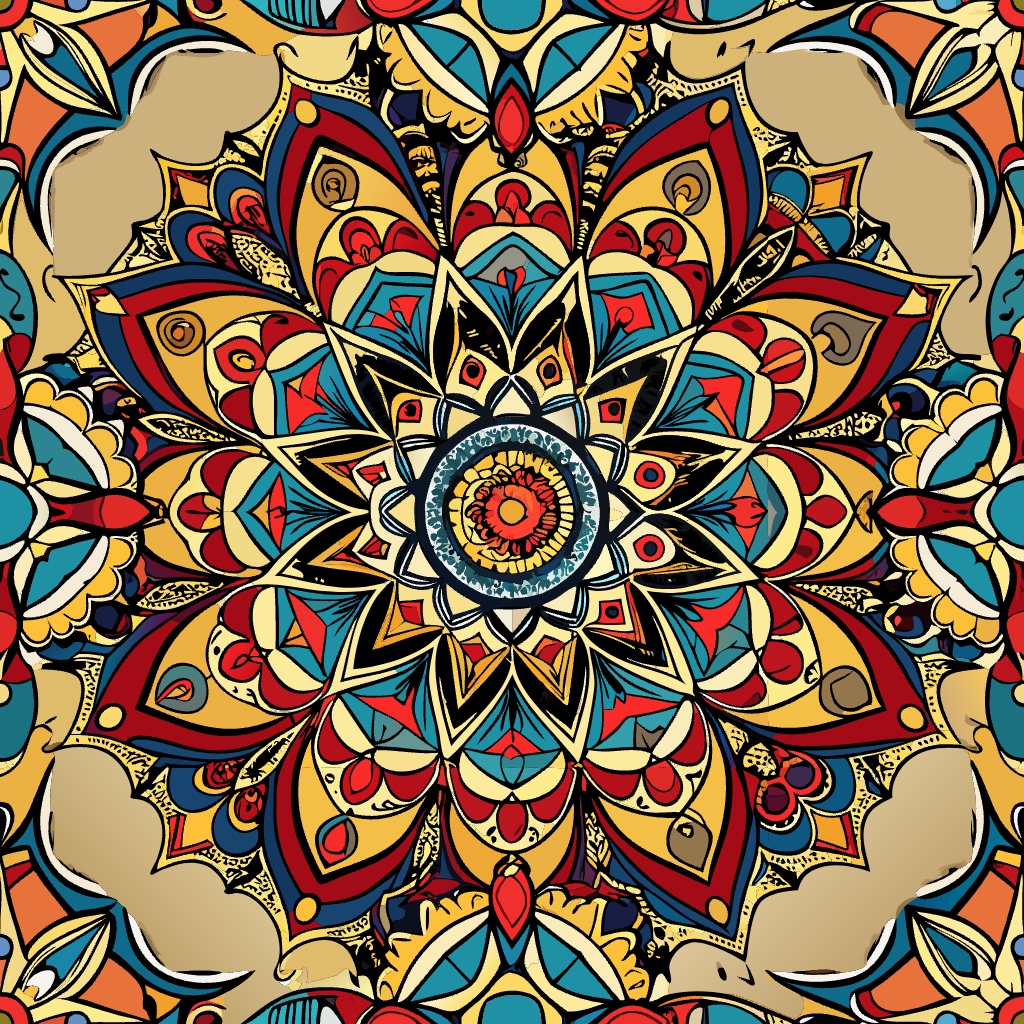 만달라 mandala (9  .svg vector 벡터 이미지