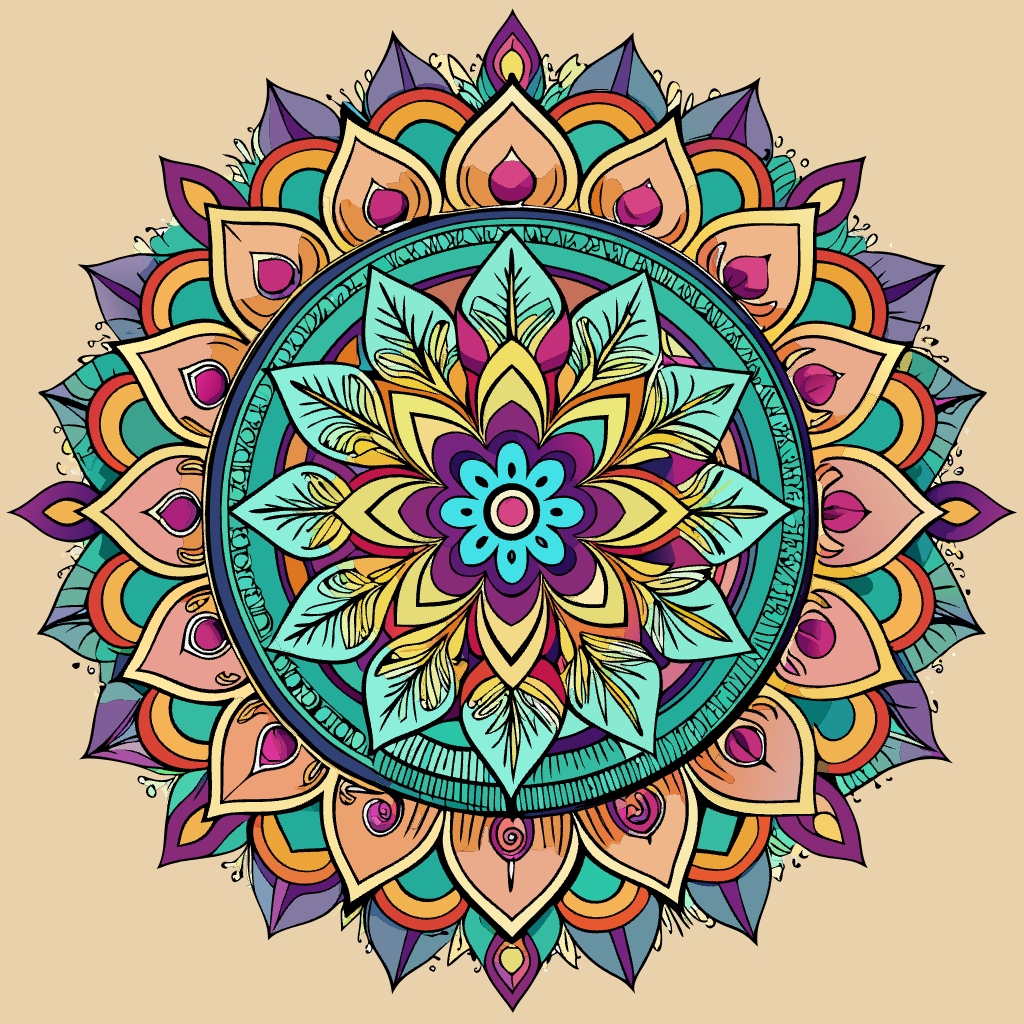 만달라 mandala.svg .svg vector 벡터 이미지