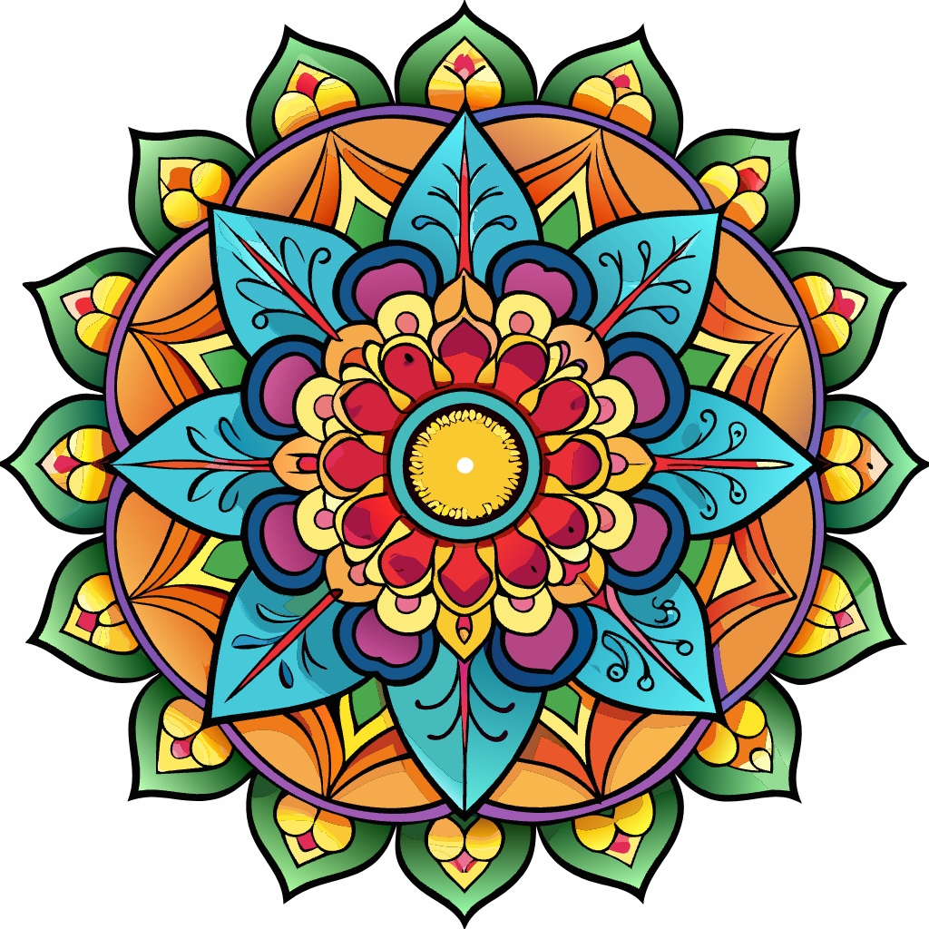 만달라 mandala (22  .svg vector 벡터 이미지