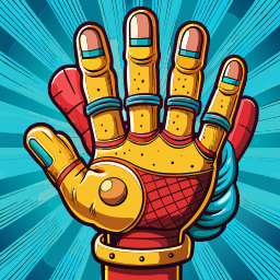 Iron man hand