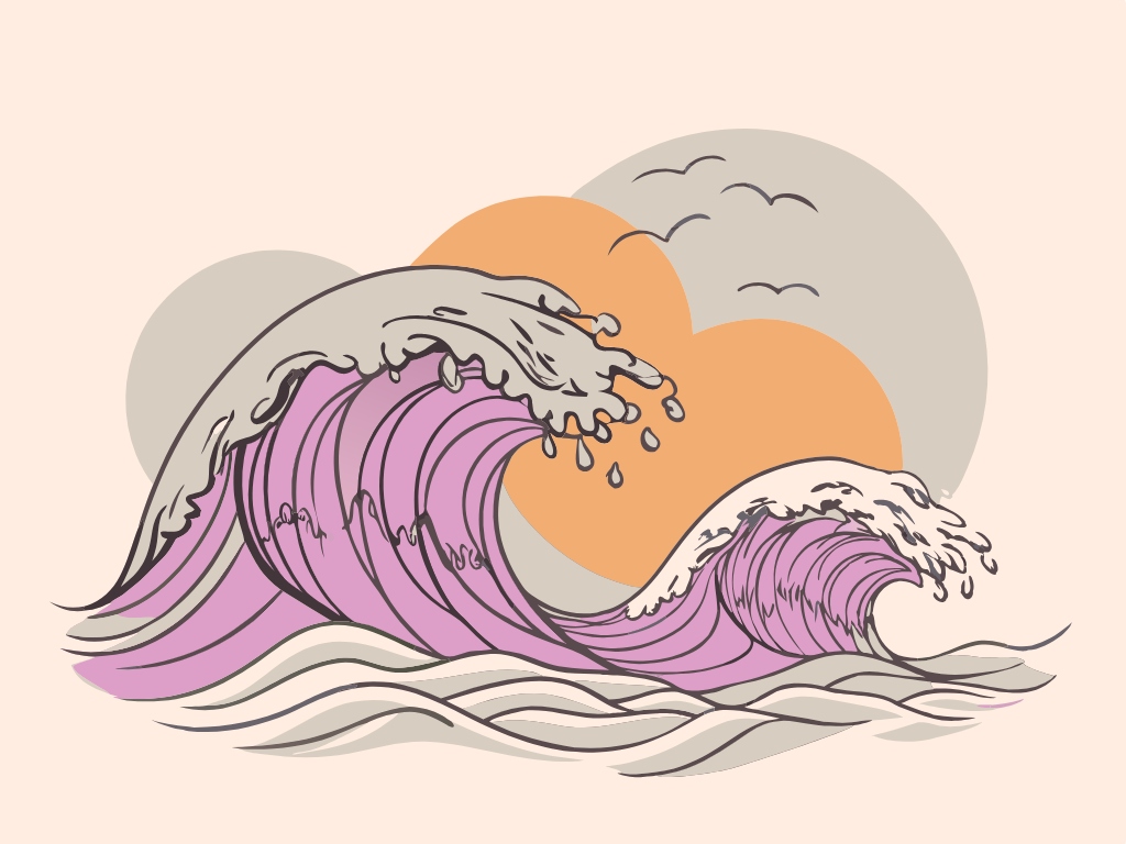 파도 물견 웨이브 waves (5)