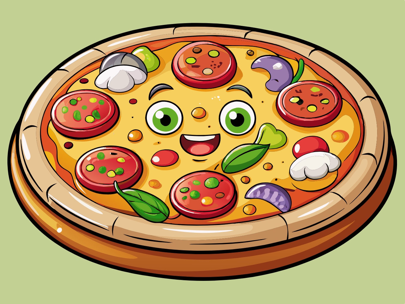 피자 야식 저녁야식 스파게티 svg 벡터 이미지 원본_pizza (39)