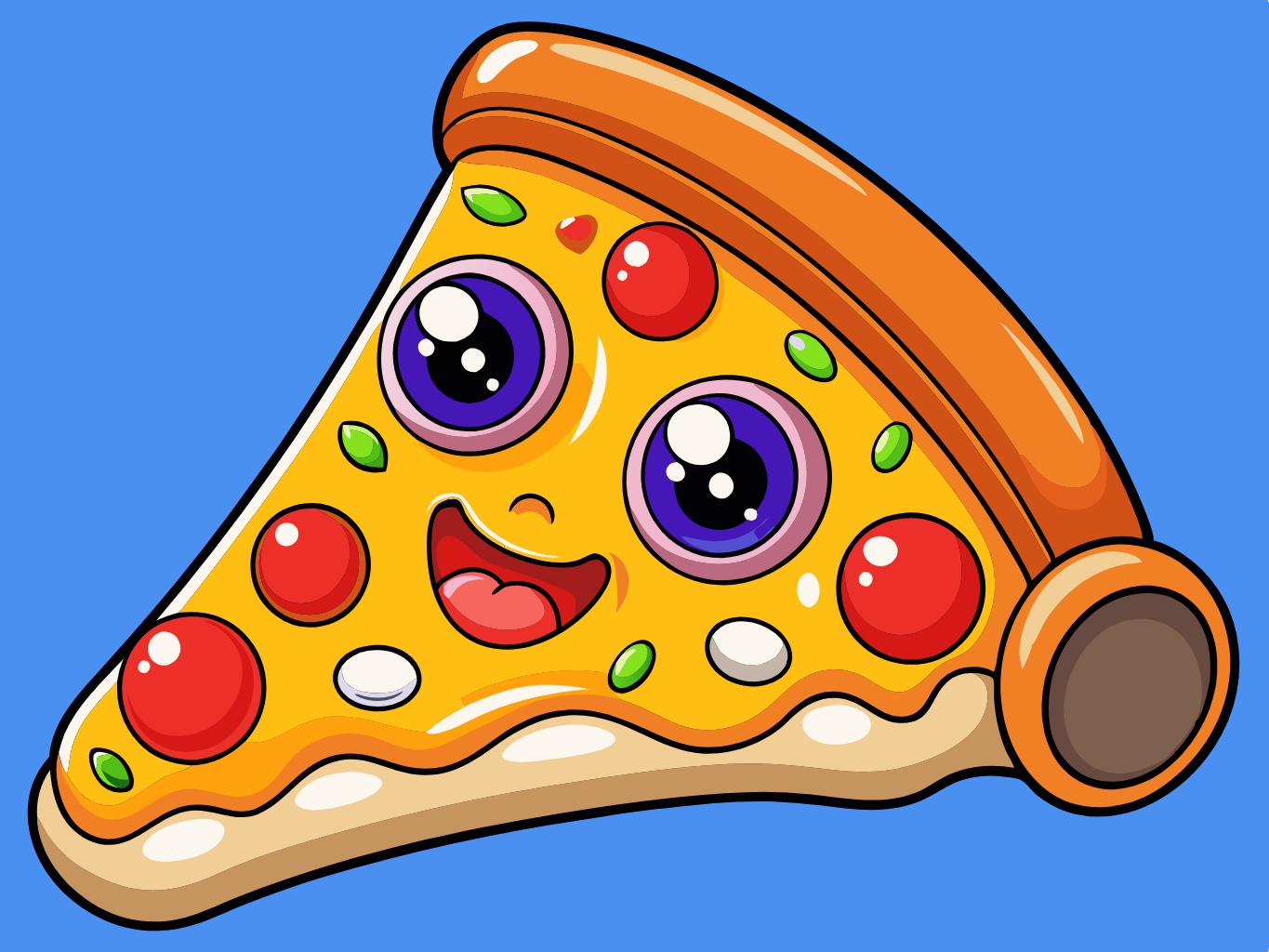 피자 야식 저녁야식 스파게티 svg 벡터 이미지 원본_pizza (6)