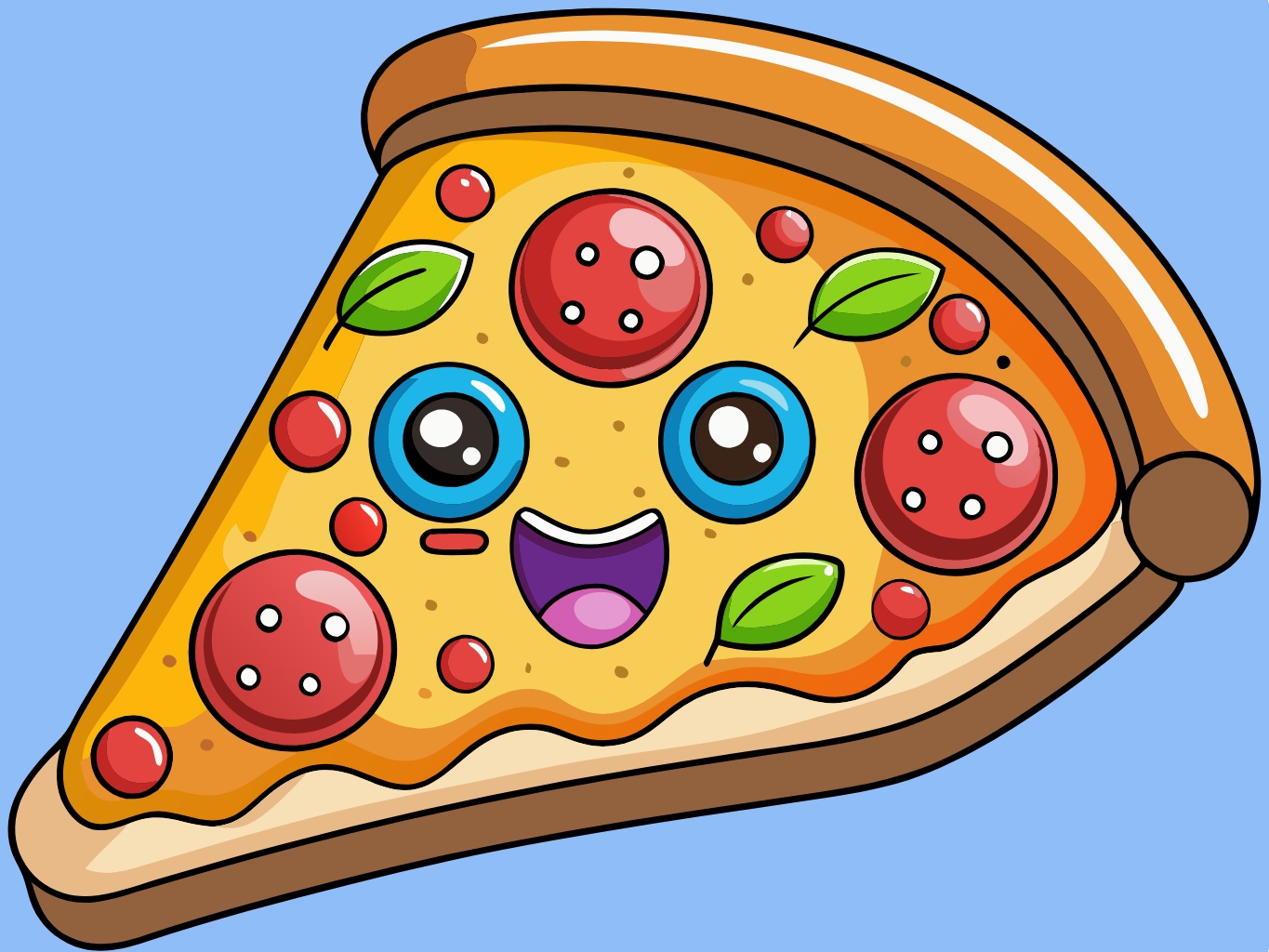 피자 야식 저녁야식 스파게티 svg 벡터 이미지 원본_pizza (7)