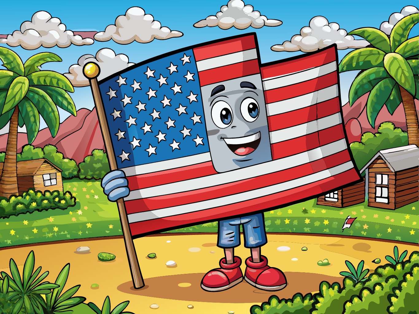 아메리카 아메리카드림 미국 성조기 미국국기 국기 svg 벡터 이미지 원본 파일_american-flag (17)