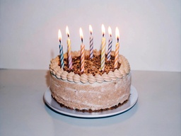 가 있는 생일 케이크