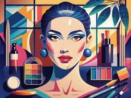 Illustration Abstract Person Face Man