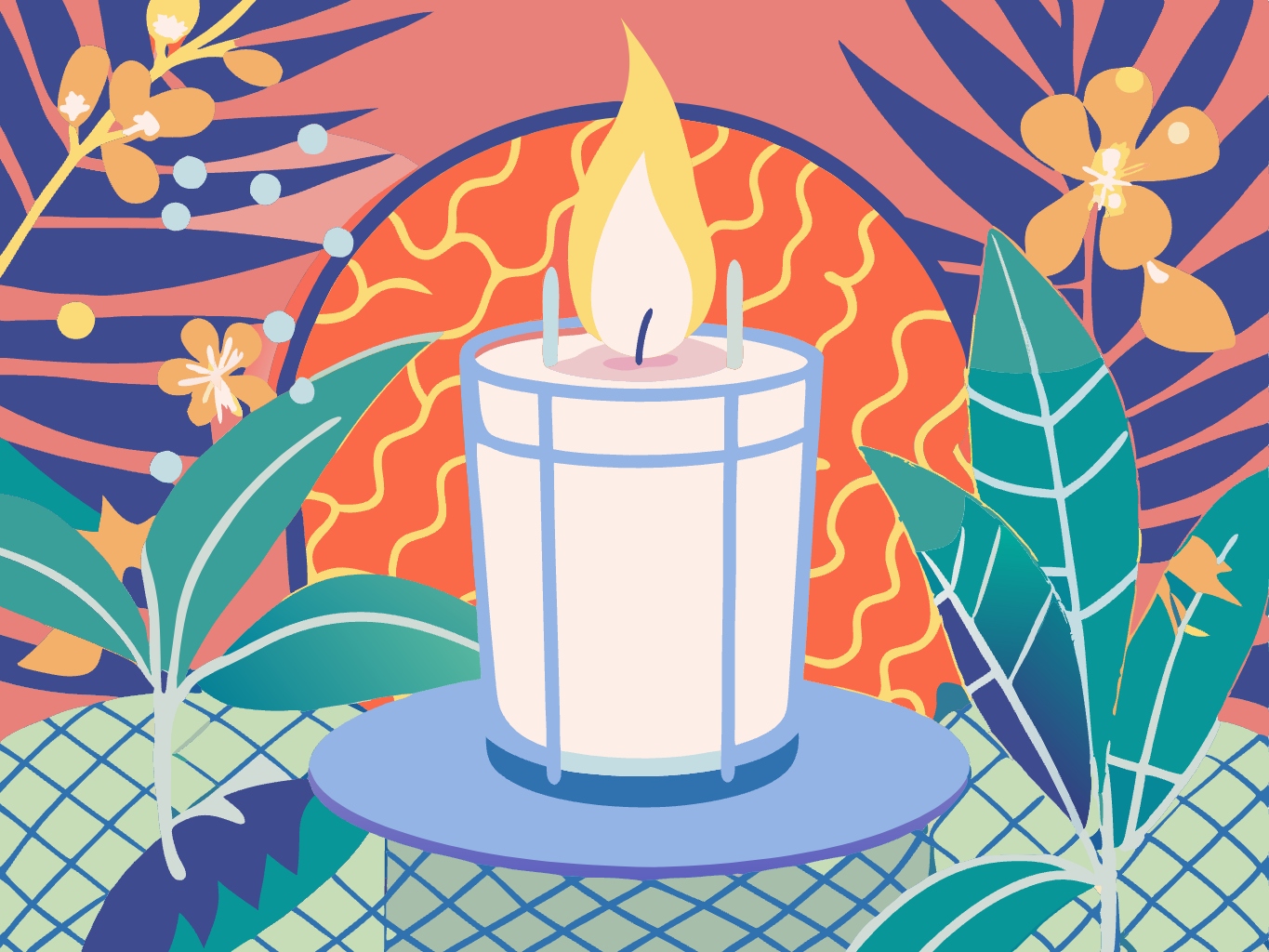 초 촛불 분위기 성냥 겨울 따뜻함 따스함 svg 벡터 원본 이미지 파일_candle (6)