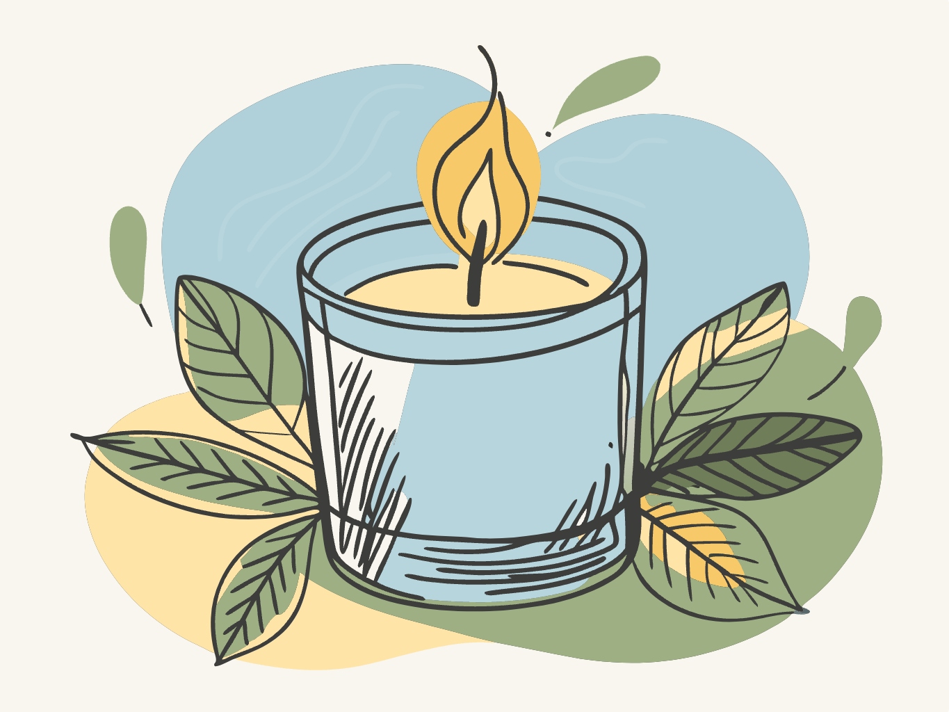 초 촛불 분위기 성냥 겨울 따뜻함 따스함 svg 벡터 원본 이미지 파일_candle (8)