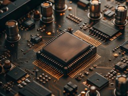 클로즈업 전망 컴퓨터