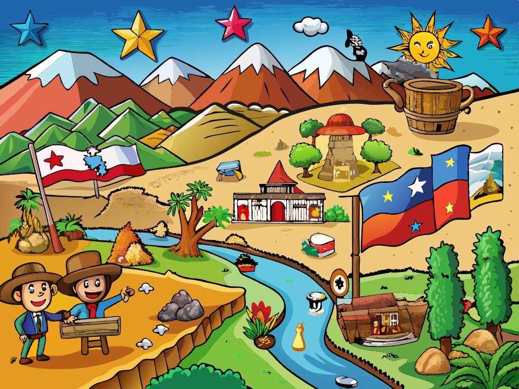 나라 칠레 칠레지도 칠레국기 국기  svg 벡터 원본 이미지 포토샵 파일_chile (37)