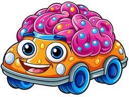 Cartoon Car Truck Bus Colorful