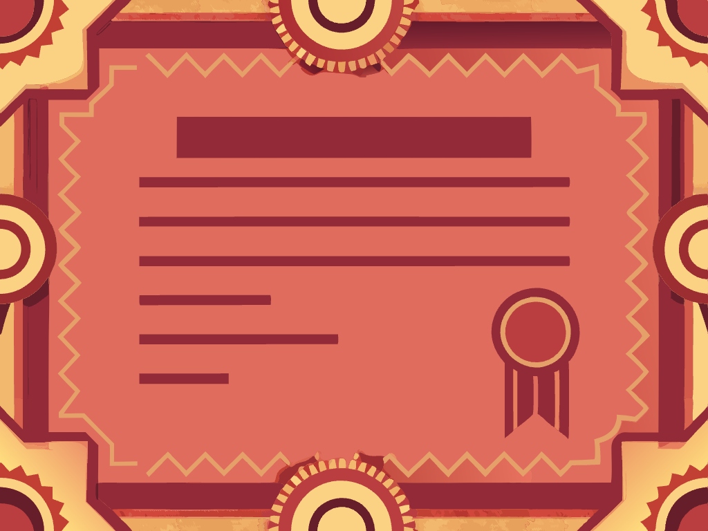 자격증 자격 상장 권위 증표 증서 svg 벡터 원본 이미지 포토샵 파일_certificate (36)