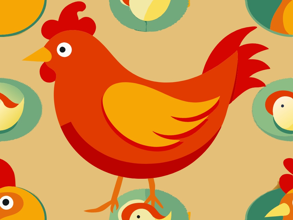 치킨 통닭 닭 수닭 암닭 달걀  svg 벡터 원본 이미지 포토샵 파일_chicken (25)