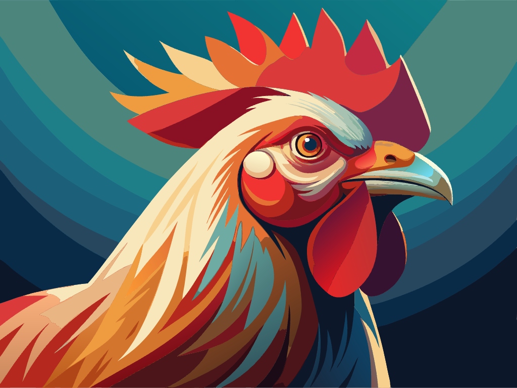 치킨 통닭 닭 수닭 암닭 달걀  svg 벡터 원본 이미지 포토샵 파일_chicken (32)