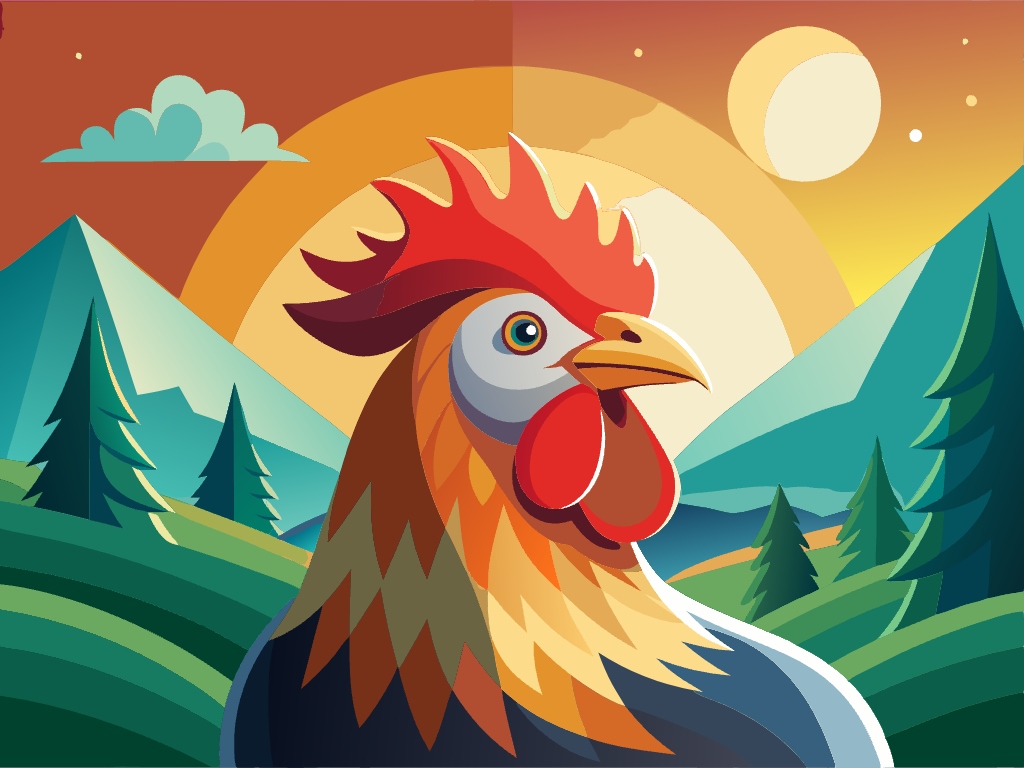 치킨 통닭 닭 수닭 암닭 달걀  svg 벡터 원본 이미지 포토샵 파일_chicken (33)