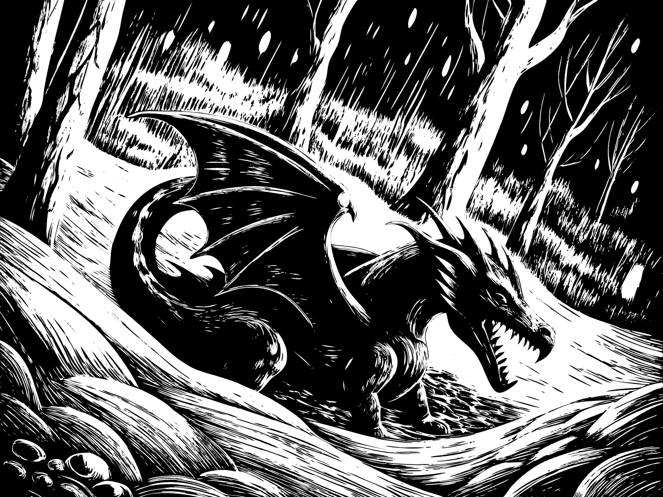 공룡 용 드래곤 전설 레전드 전설의동물 동물 svg 벡터 원본 이미지 파일_dragon (28)