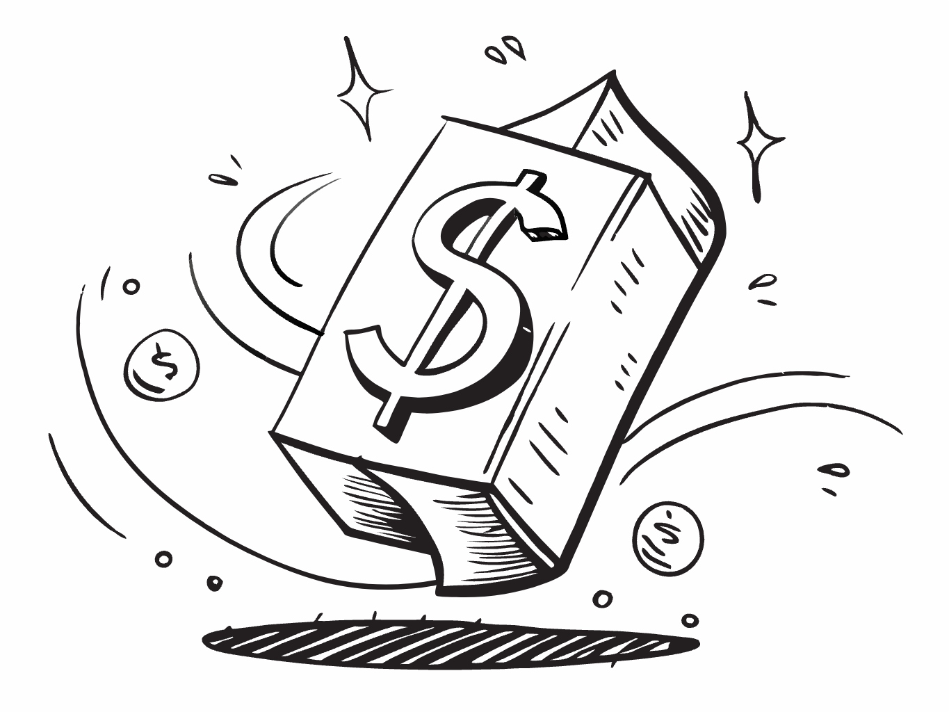 달러 화폐 물물교환 돈 동전 코인 미국달러 미국 자국화폐 기축통화 svg 벡터 원본 이미지 파일_dollar (32)