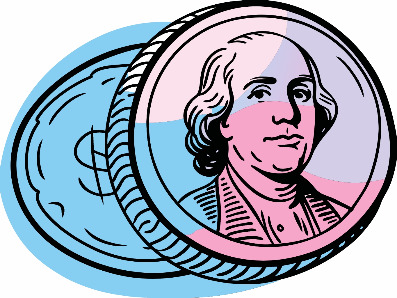 달러 화폐 물물교환 돈 동전 코인 미국달러 미국 자국화폐 기축통화 svg 벡터 원본 이미지 파일_dollar (36)