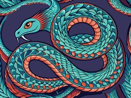 일러스트 배경 선 바다 파도