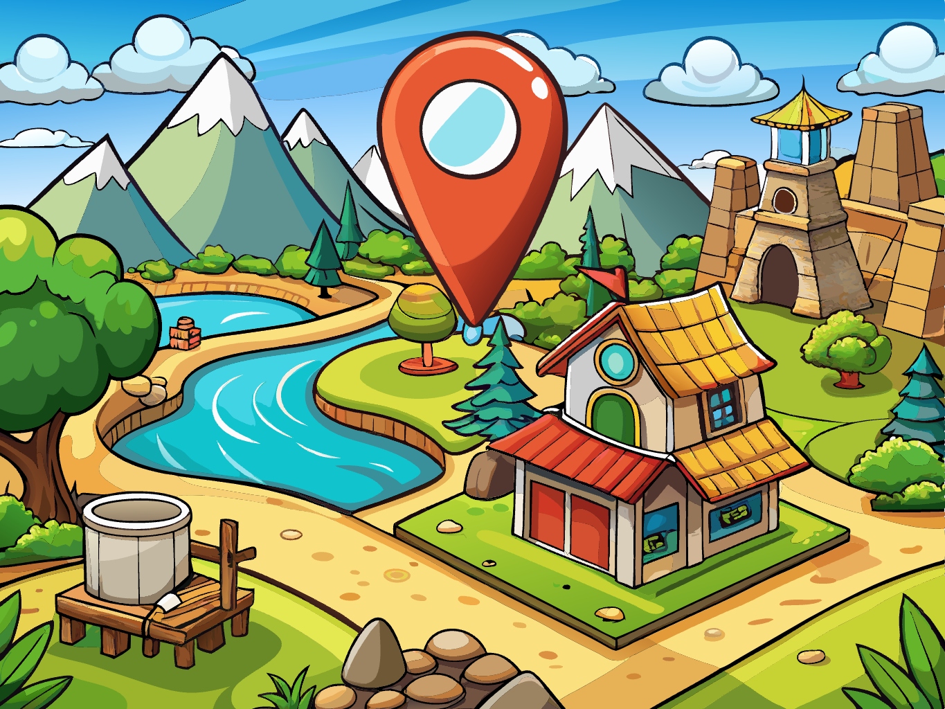 위치아이콘, 아이콘, 위치, 지도location-icon (17)