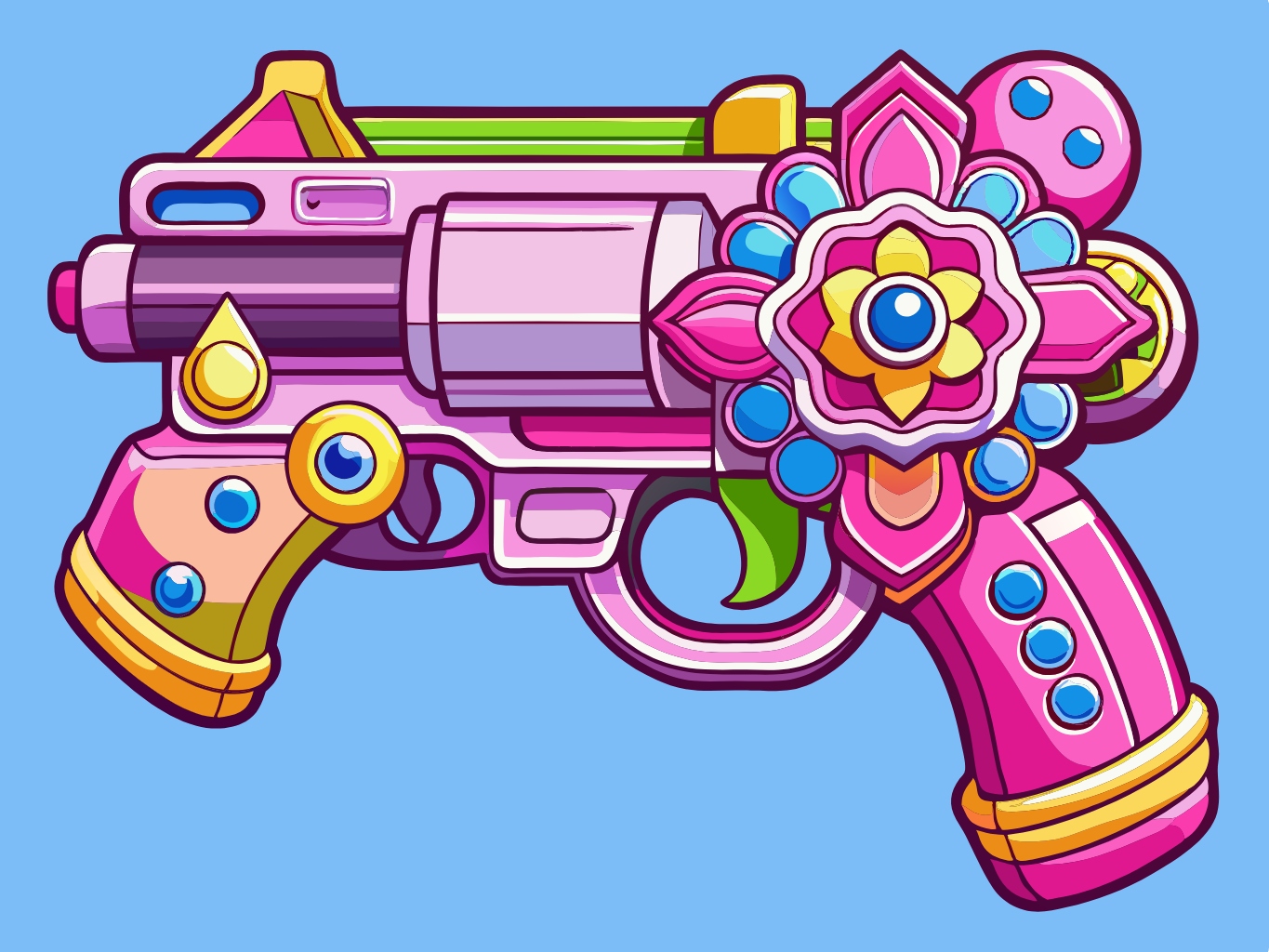 총 건 총싸움 총알 사격 위험 주의 부주의 경고 svg 벡터 원본 이미지 배경 파일_gun (11)