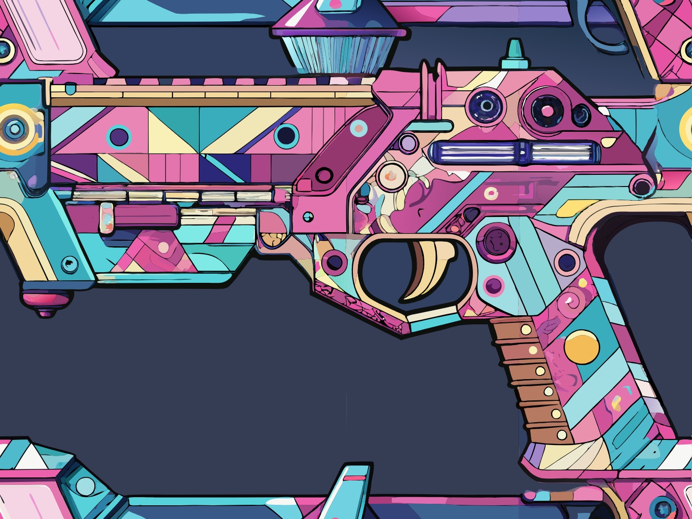 총 건 총싸움 총알 사격 위험 주의 부주의 경고 svg 벡터 원본 이미지 배경 파일_gun (28)