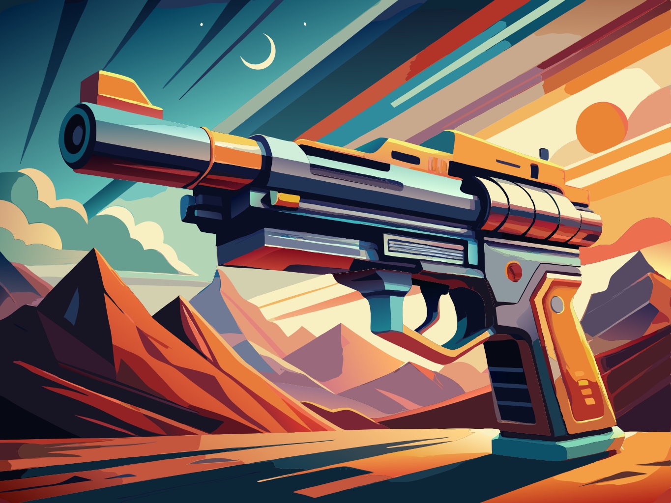 총 건 총싸움 총알 사격 위험 주의 부주의 경고 svg 벡터 원본 이미지 배경 파일_gun (38)