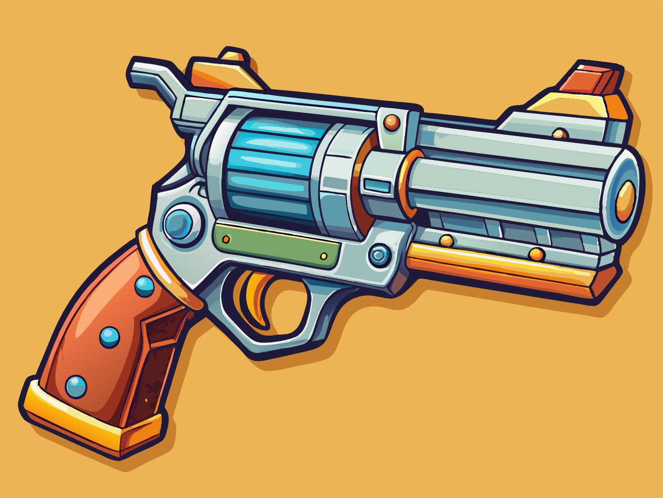 총 건 총싸움 총알 사격 위험 주의 부주의 경고 svg 벡터 원본 이미지 배경 파일_gun (6)