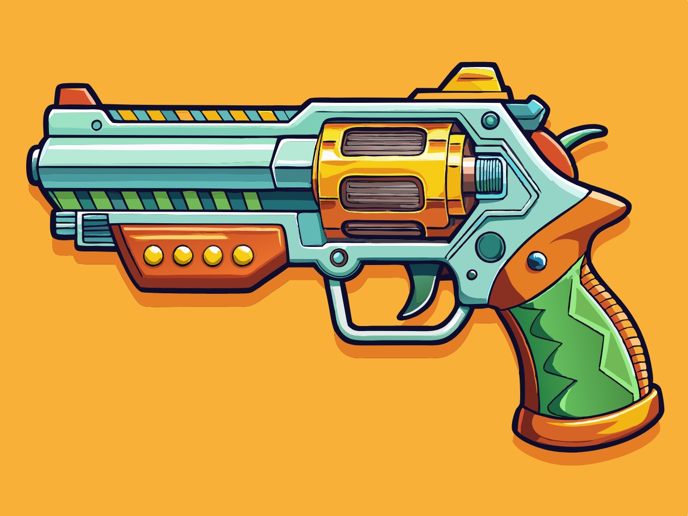 총 건 총싸움 총알 사격 위험 주의 부주의 경고 svg 벡터 원본 이미지 배경 파일_gun (7)