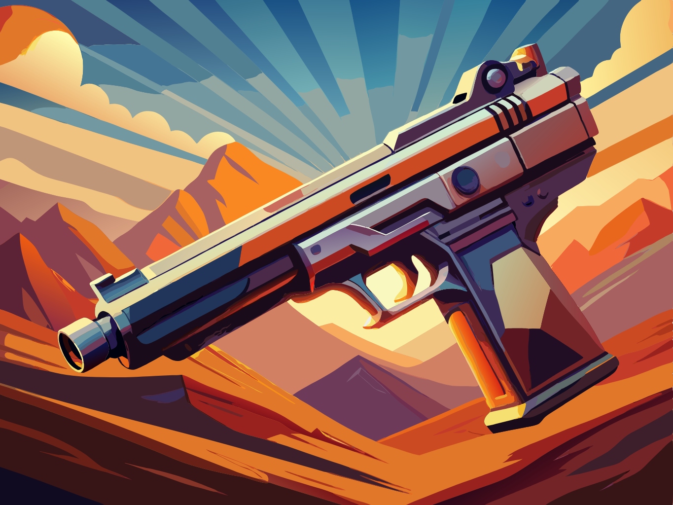 총 건 총싸움 총알 사격 위험 주의 부주의 경고 svg 벡터 원본 이미지 배경 파일_gun