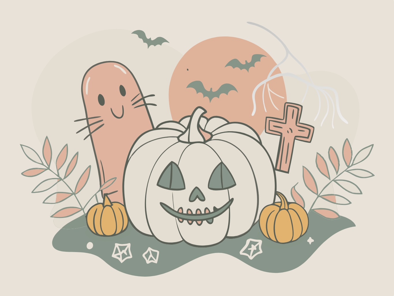 할로윈 축제 홍대 파티 호박 마녀 마법 요술 요술사 악마 svg 벡터 원본 배경 이미지 사진_halloween (22)