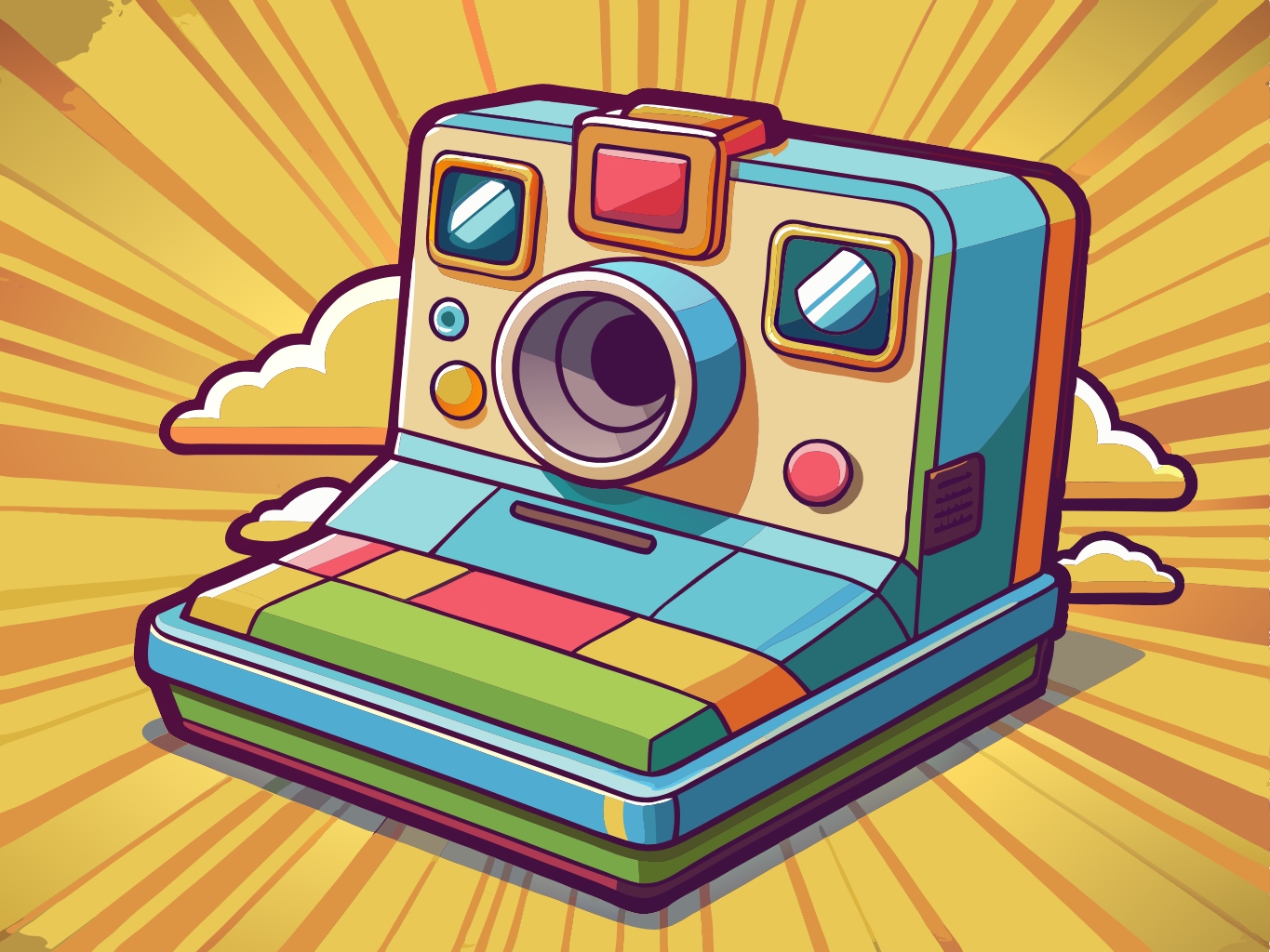 폴라로이드 카메라 사진기 polaroid (1)