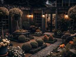 Garden with Lots of Plants and Flowers