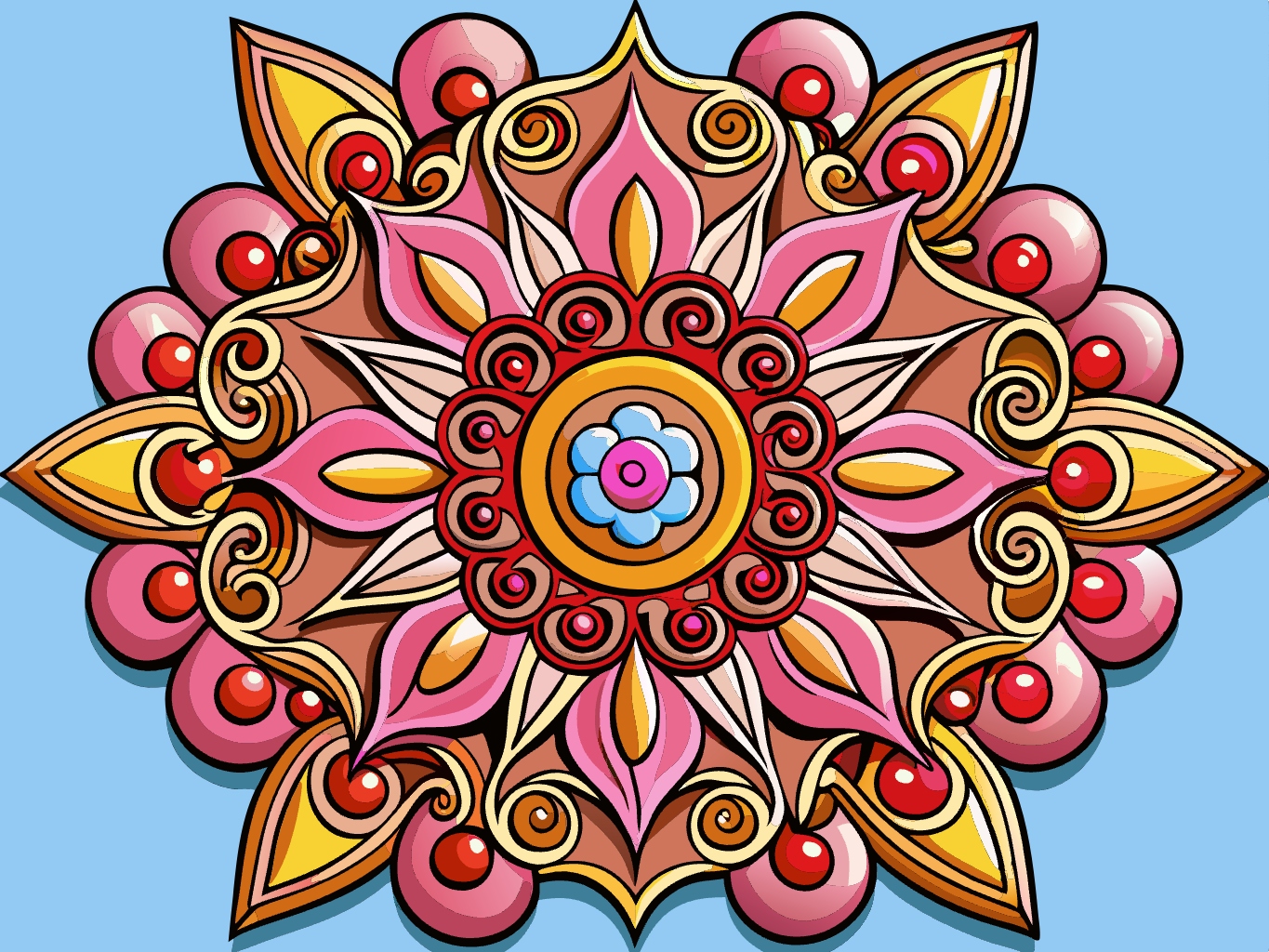 벡터, 이미지문양, 장식품, 무늬s (7)