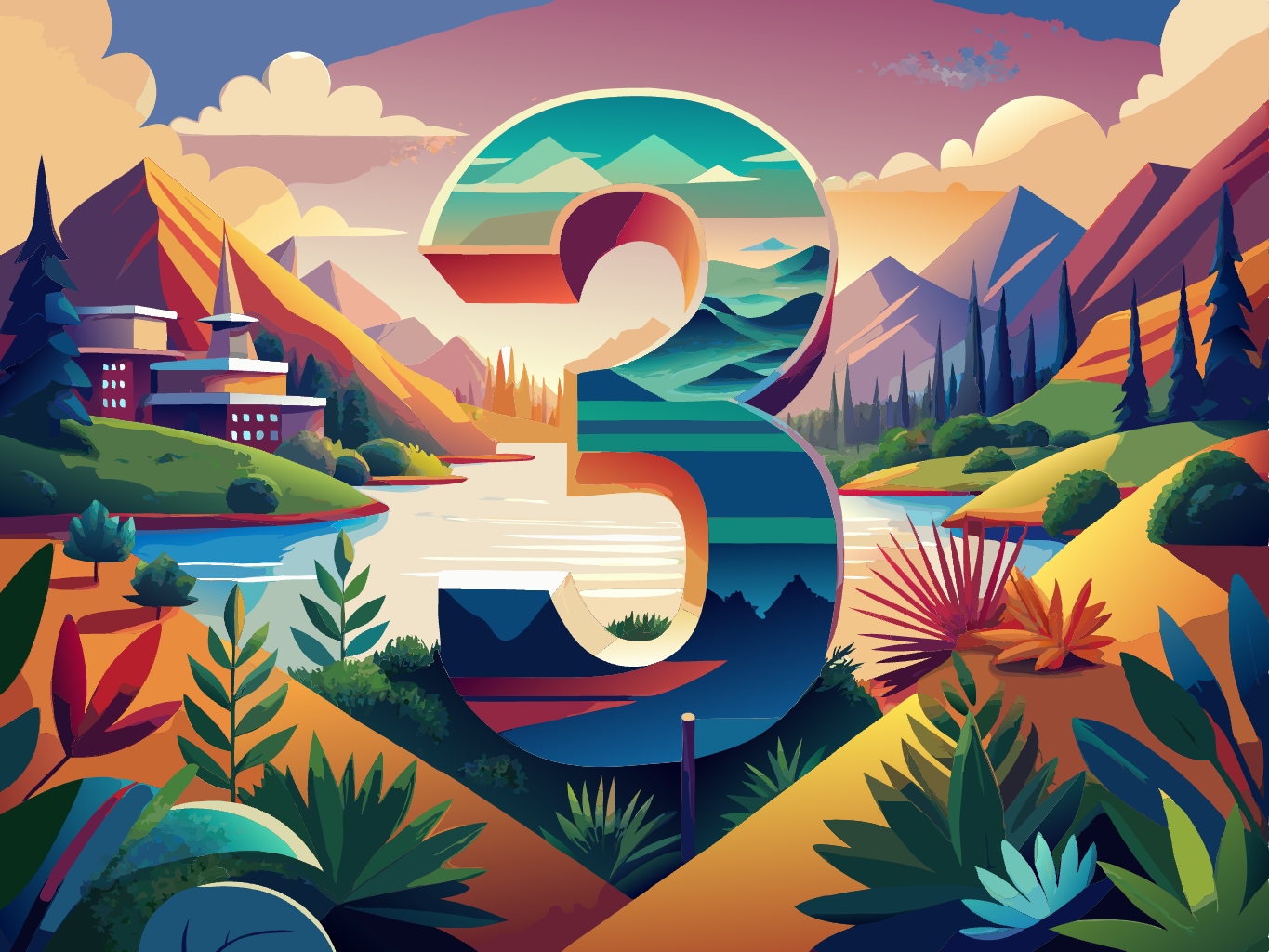 벡터, 이미지숫자, 문자, 셈, 산수 (6)