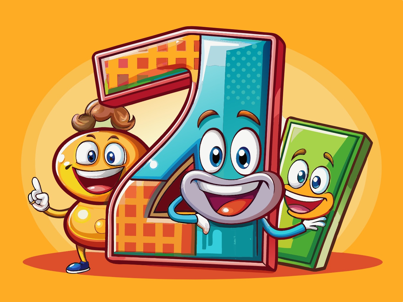 벡터, 이미지숫자, 문자, 셈, 산수 (8)