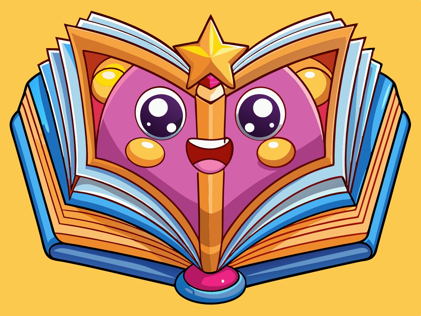 벡터, 이미지오픈북, 책, 독서, 시험 (10)