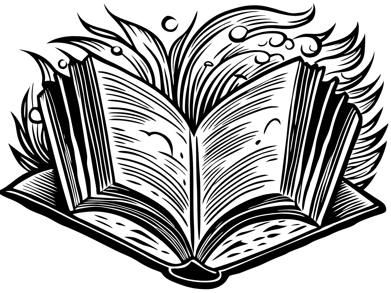 벡터, 이미지오픈북, 책, 독서, 시험 (12)