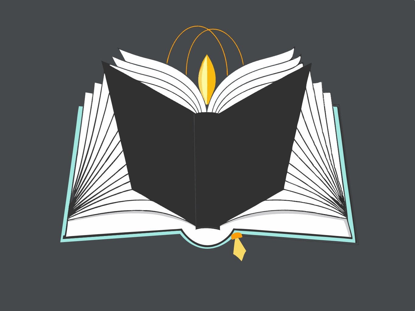 벡터, 이미지오픈북, 책, 독서, 시험 (22)