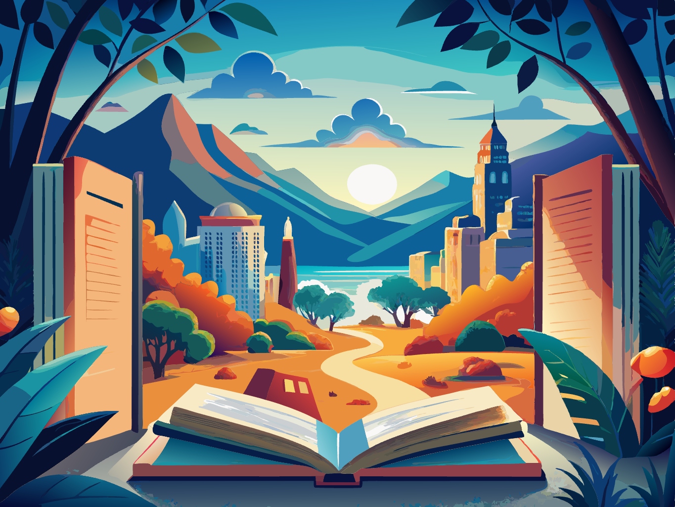 벡터, 이미지오픈북, 책, 독서, 시험 (36)